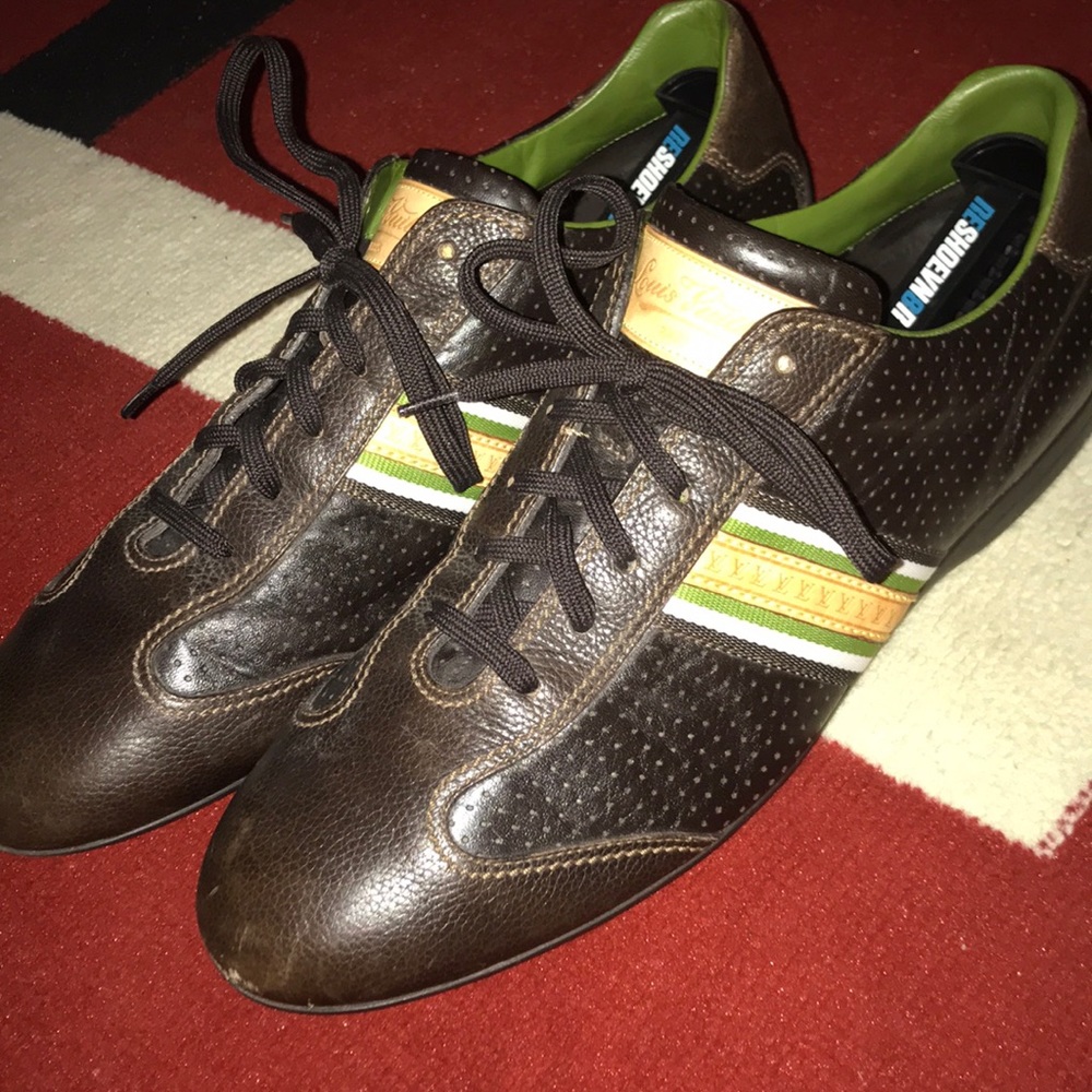Premium leather **VINTAGE** Louis Vuitton shoes